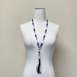 Inc. Blue Bead Necklace